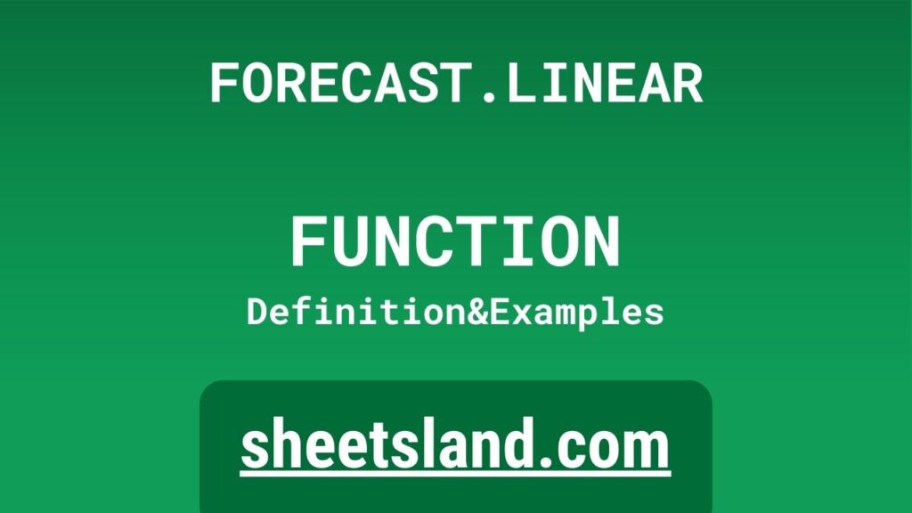 forecast-linear-function-definition-formula-examples